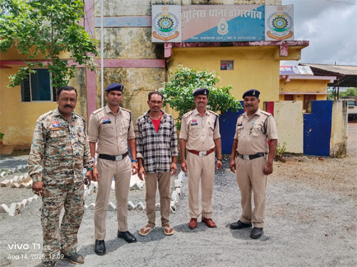 पत्नी पर चाकू से हमला करने वाला आरोपी पति गिरफ्तार