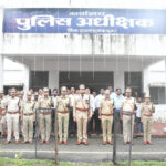 पुलिस अधीक्षक मोहित गर्ग ने किया ध्वजारोहण