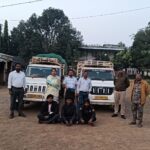 ग्राम जबरटोला में 58 क्विंटल संदिग्ध धान जप्त, वाहन और धान पुलिस के सुपुर्द