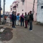 बसंतपुर में निगम आयुक्त ने लिया सफाई और पानी की व्यवस्था का जायजा