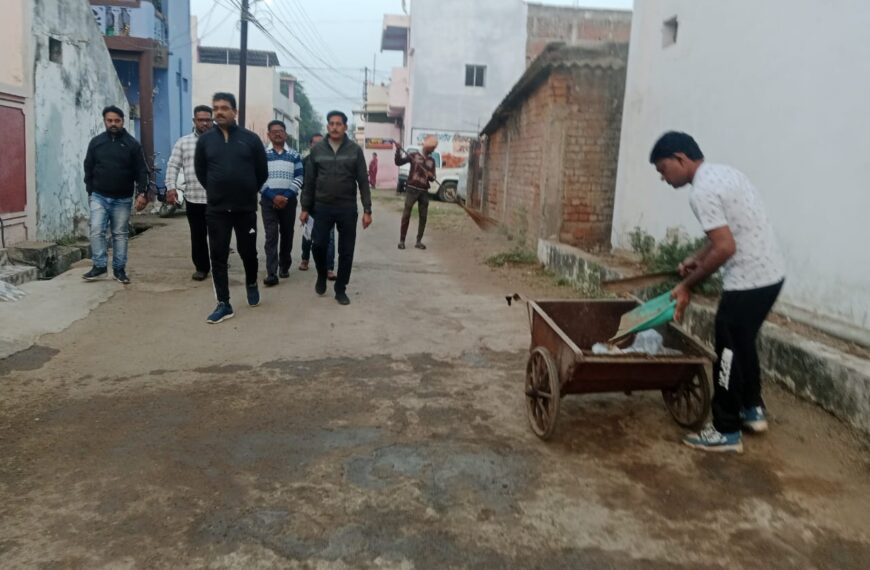 आयुक्त विश्वकर्मा ने चिखली, शांतिनगर और शंकरपुर में किया स्वच्छता&hellip;