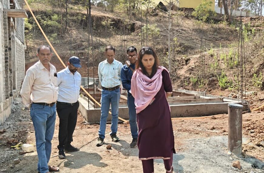 जिला पंचायत सीईओ श्रीमती भारती चंद्राकर ने गोटाटोला, मोहभट्टा व&hellip;