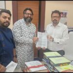 अजीत जोगी युवा मोर्चा प्रदेश कार्यकारी अध्यक्ष शमसुल आलम ने मंत्रालय में स्वास्थ्य व प्रशासनिक समस्याओं पर रखी आपत्ति