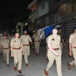 राजनांदगांव पुलिस का फ्लैग मार्च, होली को शांतिपूर्ण बनाने के लिए कड़ी सुरक्षा व्यवस्था