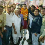 स्टेशन पारा में विधायक देवेन्द्र यादव का जोरदार स्वागत : आसिफ अली