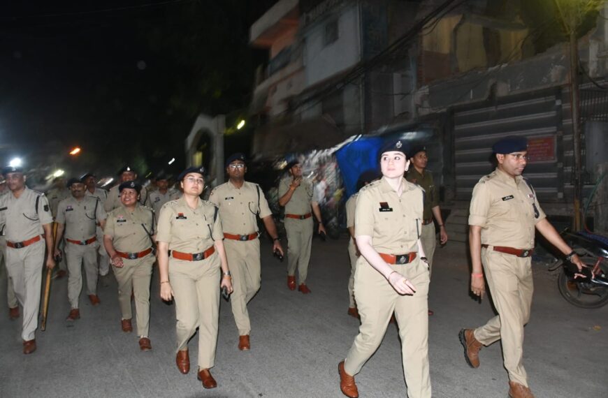 राजनांदगांव पुलिस का फ्लैग मार्च, होली को शांतिपूर्ण बनाने के&hellip;