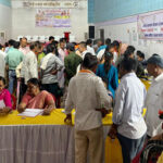मूल्यांकन शिविर में निःशुल्क सहायक उपकरण के लिए 150 से अधिक दिव्यांगजनों ने कराया पंजीयन
