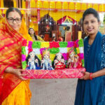 बाजे-गाजे और शोभायात्रा के साथ हुआ ईसर गणगौर का विसर्जन