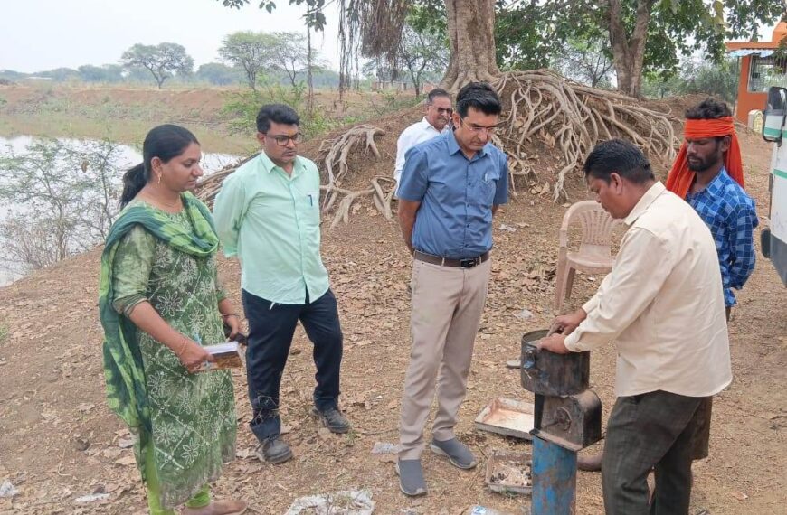 पीएमजीएसवाई के तहत 2.45 किमी सड़क निर्माण पूरा, ओवरहीट मटेरियल&hellip;