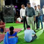 अपर कलेक्टर ने चैत्र नवरात्रि पर पदयात्री मार्ग और सेवा पंडालों का किया निरीक्षण