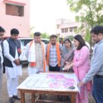 केन्द्रीय जलशक्ति राज्य मंत्री ने जिले में जल संरक्षण परियोजनाओं का किया अवलोकन