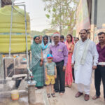 स्टेशनपारा वार्ड में लगा सबमर्सिबल पंप और पानी टंकी