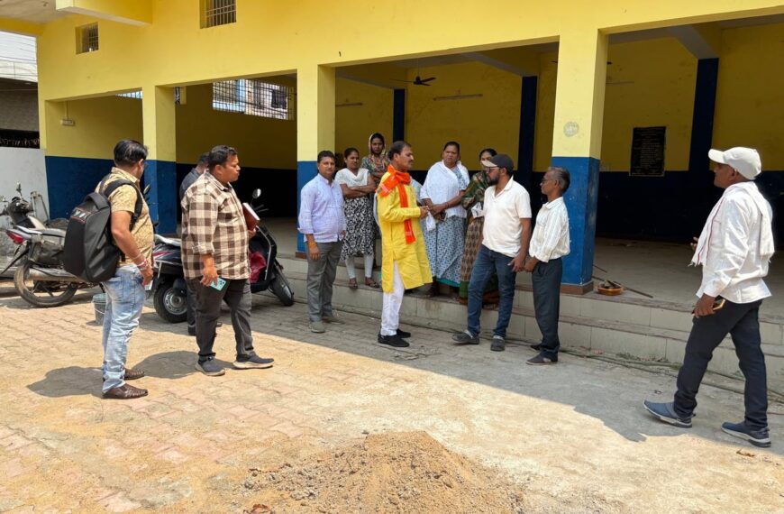 महापौर ने निर्माण कार्यों का किया निरीक्षण, दिए शीघ्र पूर्ण&hellip;