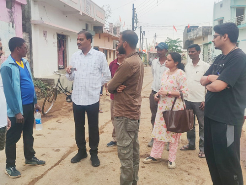 नया ढाबा में पानी की समस्या, महापौर ने मौके पर&hellip;