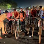 मॉडिफाइड सायलेंसर और काले शीशे वाले वाहनों पर यातायात पुलिस की कार्यवाही