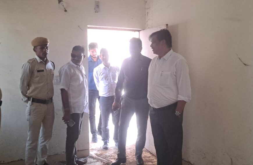 प्रधानमंत्री आवास योजना : पेण्ड्री में बहुमंजिला आवासों का निरीक्षण,&hellip;