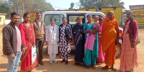 हाईरिस्क वाली गर्भवती माताओं का निःशुल्क सोनोग्राफी