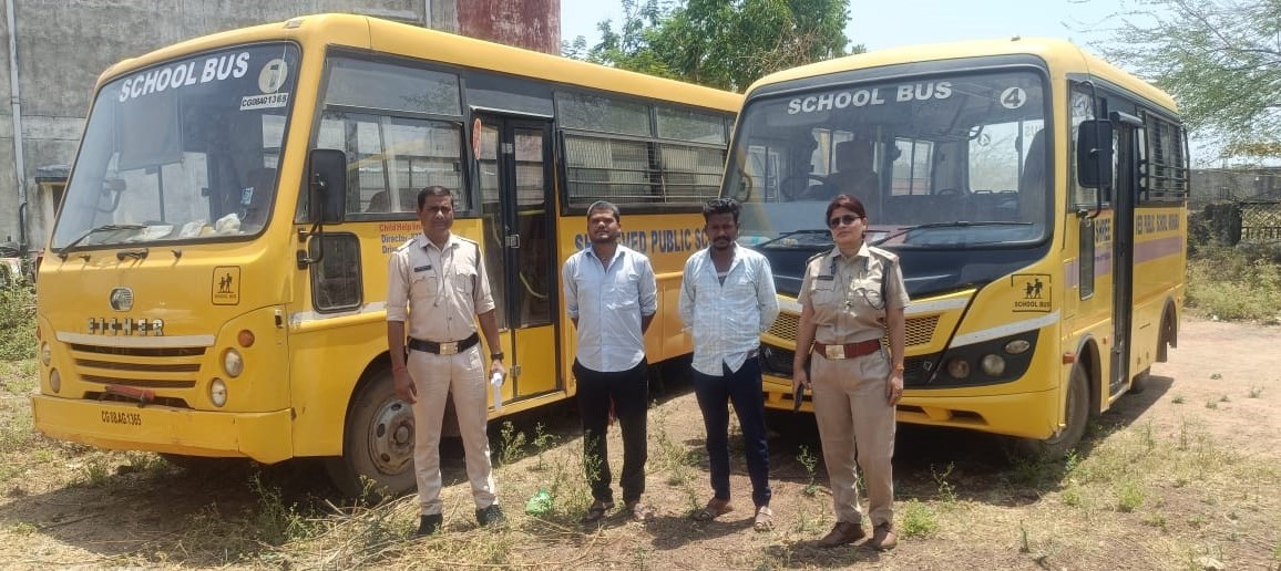 परिवहन विभाग की विशेष जांच में स्कूल बसों की खामियां, कई वाहन जप्त