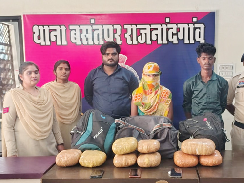 9 किलो गांजा जब्त, अंतर्राज्यीय तस्करी में तीन आरोपी गिरफ्तार