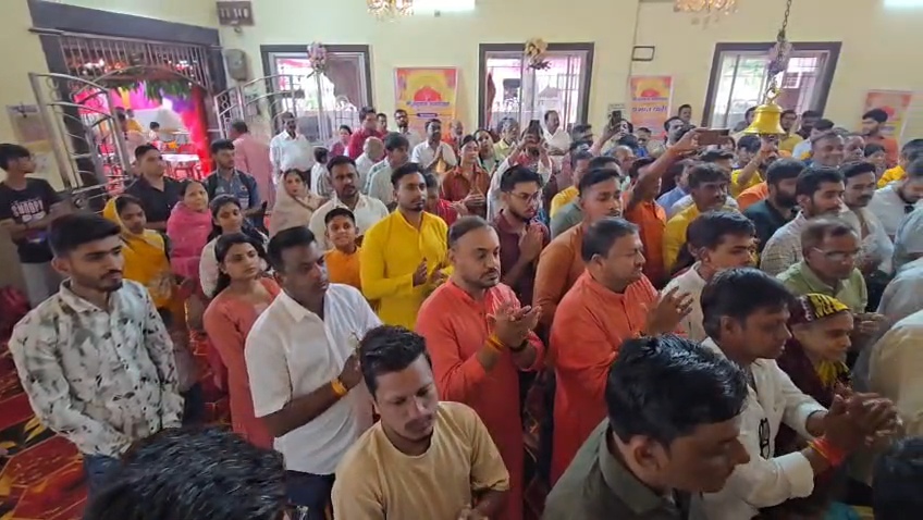 राजनांदगांव में हनुमान जयंती धूमधाम से मनाई गई