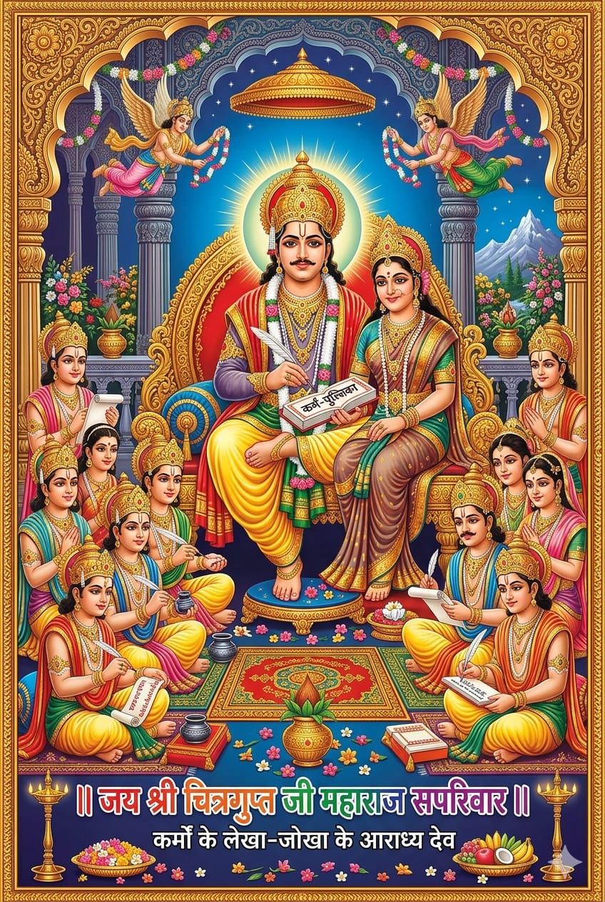 श्री चित्रगुप्त प्राकट्य महोत्सव 23 अप्रैल को, भव्य शोभा यात्रा निकलेगी