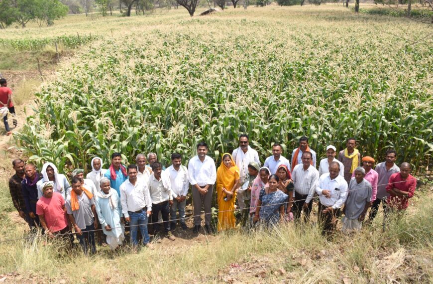 ग्राम घुपसाल बना आदर्श मॉडल, जल संरक्षण और फसल परिवर्तन&hellip;