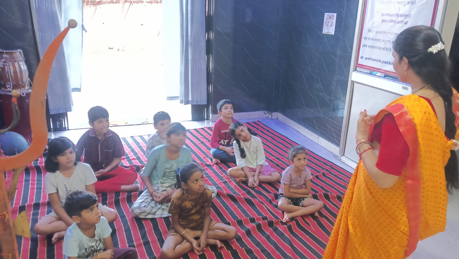 मोबाइल और रील्स के दौर में बच्चों को संस्कारी बनाने की पहल : शक्तिधाम में लगा ‘बाल समागम शिविर’