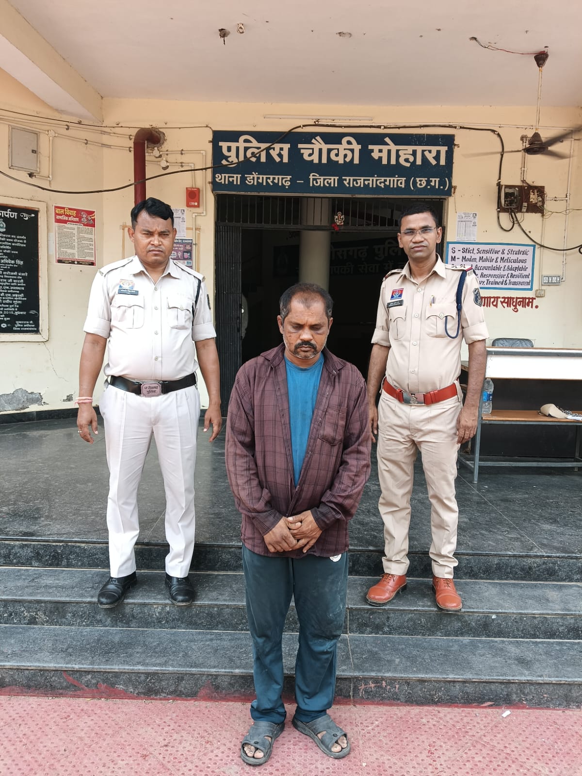 नानी के दशगात्र में आई युवती से दुष्कर्म का आरोपी गिरफ्तार, भेजा गया जेल