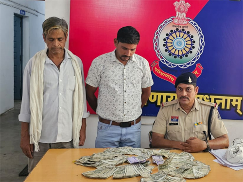 चोरी का अनाज खरीदने वाले दो व्यापारी गिरफ्तार, पौने तीन लाख का मशरुका व नगदी जब्त