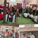 सरस्वती उच्चतर माध्यमिक विद्यालय में हर्षोल्लास के साथ मनाया गया शाला प्रवेश उत्सव