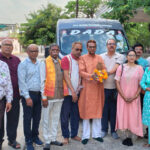 सोमनाथ स्वाभिमान सांस्कृतिक यात्रा के लिए जिले की टीम रवाना