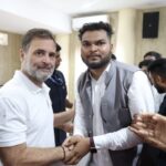 राहुल गांधी को जन्मदिन की बधाई देने पहुंचे जय प्रकाश साहू