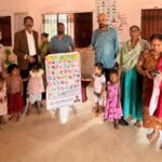 ऑल वॉलंटरी एसोसिएशन ने कबीर नगर आंगनवाड़ी में बांटी शैक्षणिक सामग्री