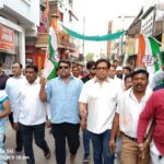 जांच एजेंसियों के दुरुपयोग के खिलाफ कांग्रेस का उग्र प्रदर्शन, पुलिस से झूमाझटकी के बीच प्रधानमंत्री व मुख्यमंत्री का पुतला दहन