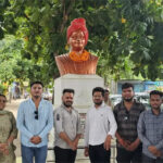 राष्ट्रीय विद्यार्थी दिवस के अवसर पर एबीवीपी ने किया स्वामी विवेकानंद प्रतिमा का स्वच्छता अभियान एवं माल्यार्पण
