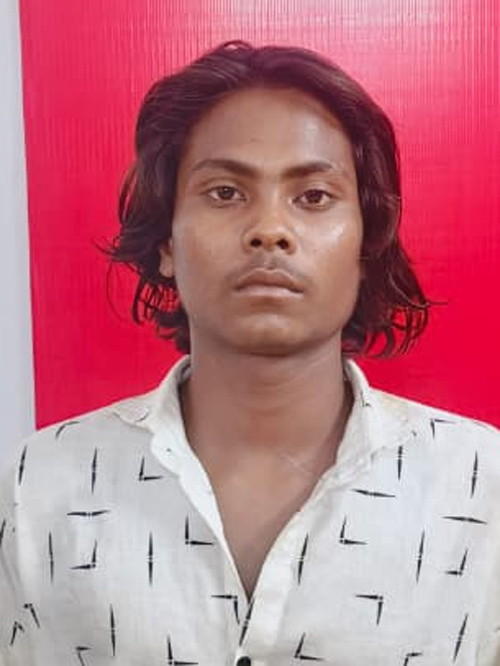 धारदार चाकू लेकर दहशत फैला रहा युवक गिरफ्तार, जेल भेजा गया