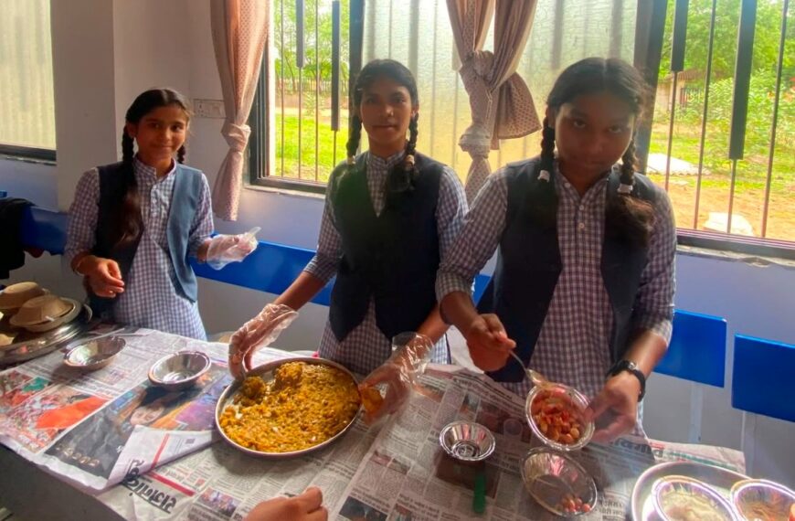 प्रयास आवासीय विद्यालय में विद्यार्थियों ने लगाया फूड स्टॉल, व्यवहारिक&hellip;