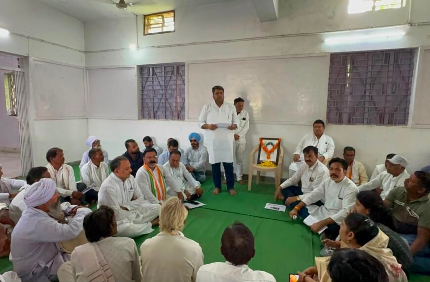 मिनीमाता जी की पुण्यतिथि पर कांग्रेसजनों ने अर्पित की श्रद्धांजलि