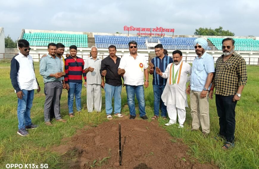 53 करोड़ के दिग्विजय स्टेडियम में 50 लाख खर्च के&hellip;