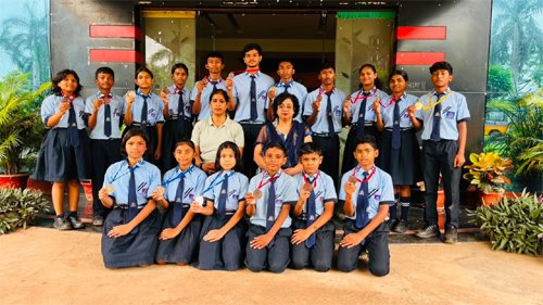 फार ईस्ट जोन जूडो चैंपियनशिप में संस्कार सिटी के खिलाड़ियों का शानदार प्रदर्शन