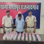 राजनांदगांव में अवैध शराब पर पुलिस की बड़ी स्ट्राइक : एक साथ कई ठिकानों पर रेड, 4 आरोपी गिरफ्तार