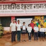नागतराई में नवोदय विद्यालय की एनएसएस इकाई ने चलाया स्वच्छता अभियान