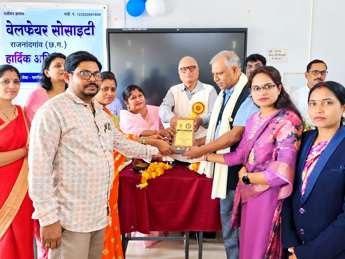 राशि वेलफेयर सोसाइटी ने शिक्षक दिवस पर घुमका महाविद्यालय में आयोजित किया सम्मान समारोह