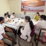 नशामुक्त युवा अभियान के तहत स्वास्थ्य जांच और जागरूकता कार्यक्रम