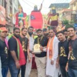 झांकी समितियों का स्मृति चिन्ह भेंटकर किया सम्मान