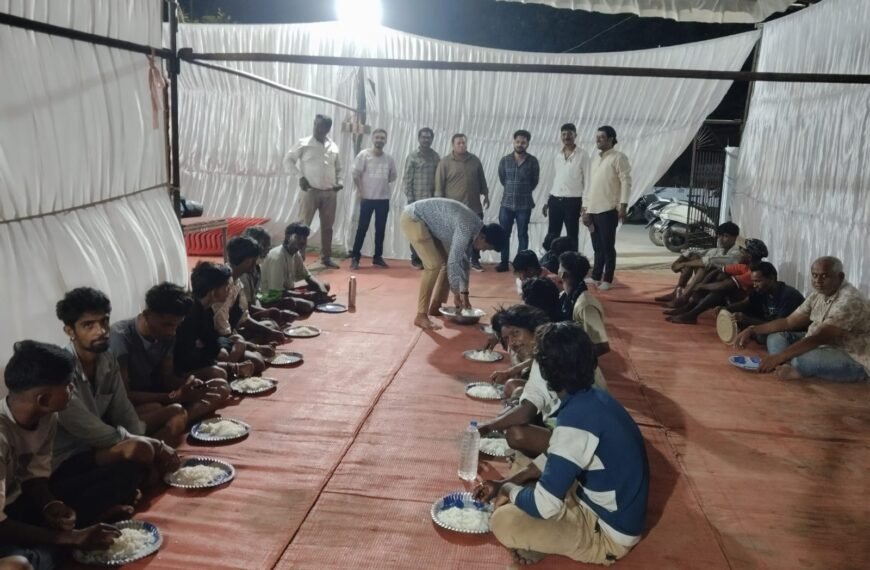 नगर निगम के सेवा पंडाल में पदयात्रियों की उमड़ी भीड़,&hellip;