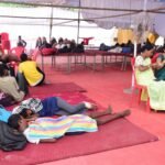 मां बम्लेश्वरी के पदयात्रियों के लिए बिछा सेवा का कालीन : 45 पंडालों में 24 घंटे मिल रहा नि:शुल्क भोजन, नाश्ता और इलाज