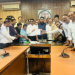 मांस विक्रय के लिए निर्धारित स्थल की मांग पर सर्वसमाज एकजुट