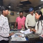 संयुक्त टीम द्वारा पुराना बस स्टैण्ड में बिरयानी सेन्टर की जाॅच कर 3 सिलेण्डर की जप्ती