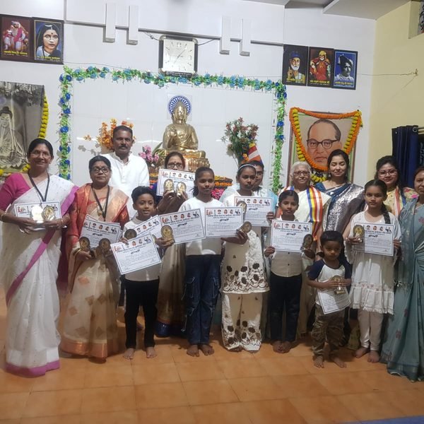 70 वॉ धम्म चक्क अनुवर्तन दिवस भरकापारा आम्बेडकर सांस्कृतिक भवन में मनाया गया